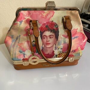 Frida Kahlo travel tote handbag